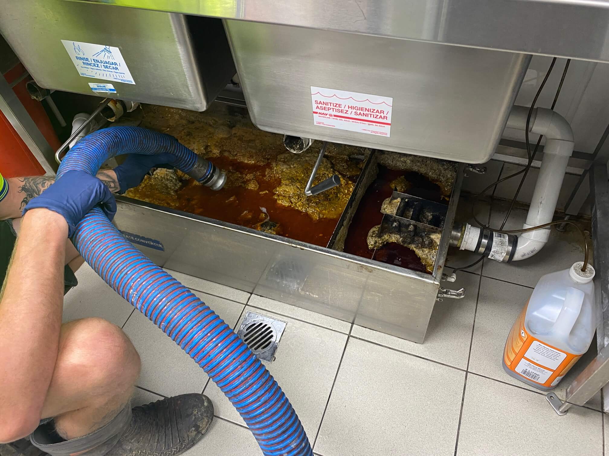 Grease Trap Cleaning in Roseville